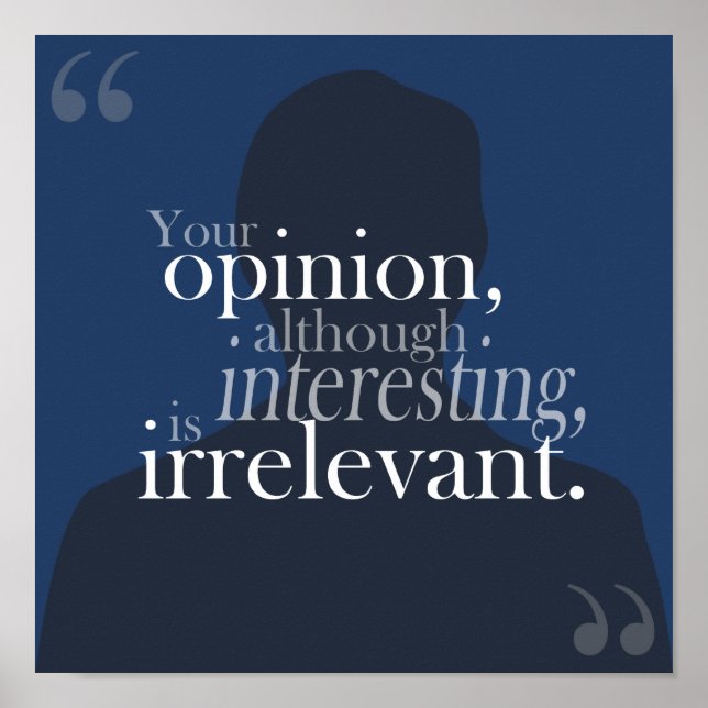 Poster irrelevante (Frente)