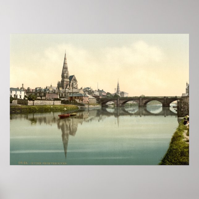 Poster Irvine, Ayrshire, Escócia (Frente)