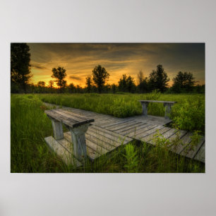 Poster Irwin Prairie Sunset