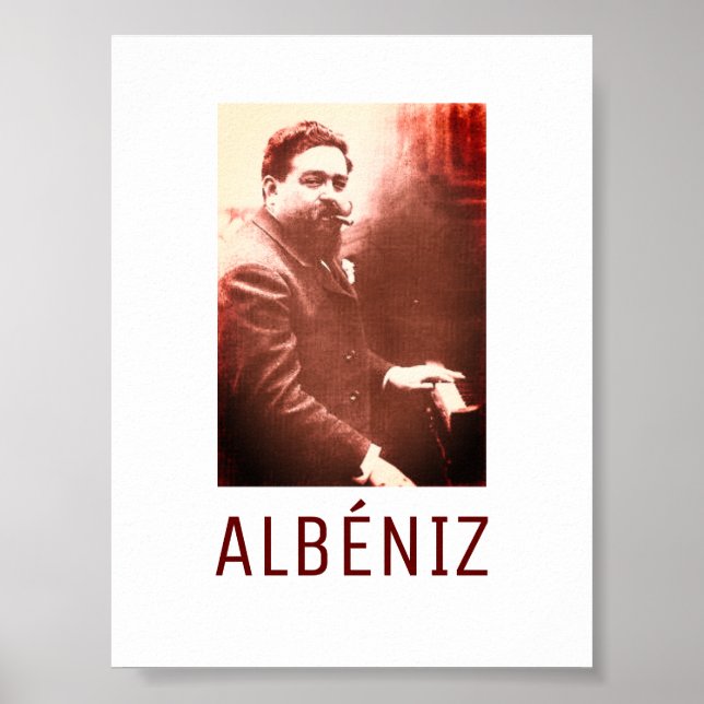 Poster Isaac Albéniz (Frente)