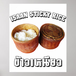 Poster Isaan Sticky Rice [Khao Niao]