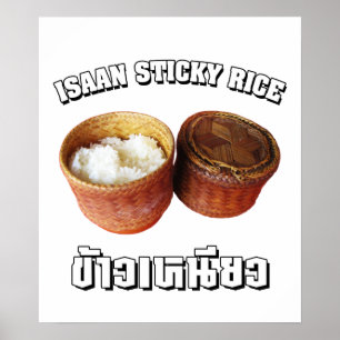 Poster Isaan Sticky Rice [Khao Niao]
