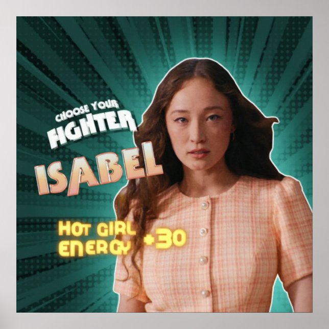 Poster Isabel | Filme de fundo | Havana Rosa Liu (Frente)