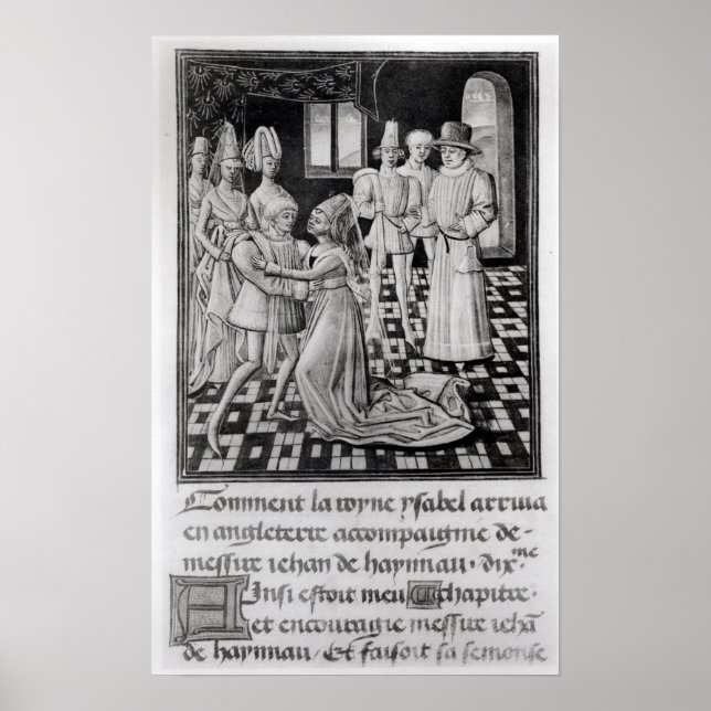 Poster Isabella of France, Rainha de Inglaterra (Frente)