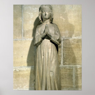 Poster Isabelle de France (1292-1358) c.1304 (pedra)