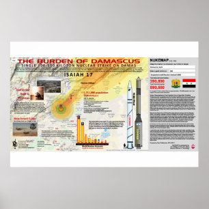 Poster Isaiah 17 Destruição de Damasco 1