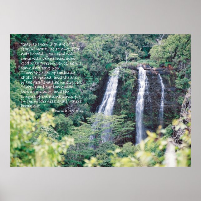 Póster Isaiah 35 (Frente)