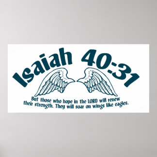 Poster Isaiah 40:31