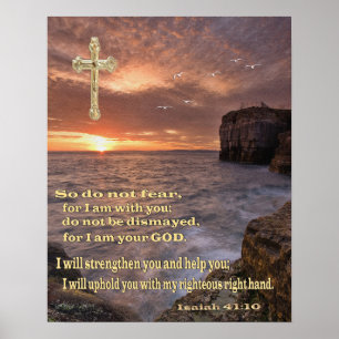 Póster isaiah 41