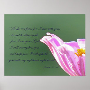 Poster Isaiah 41:10