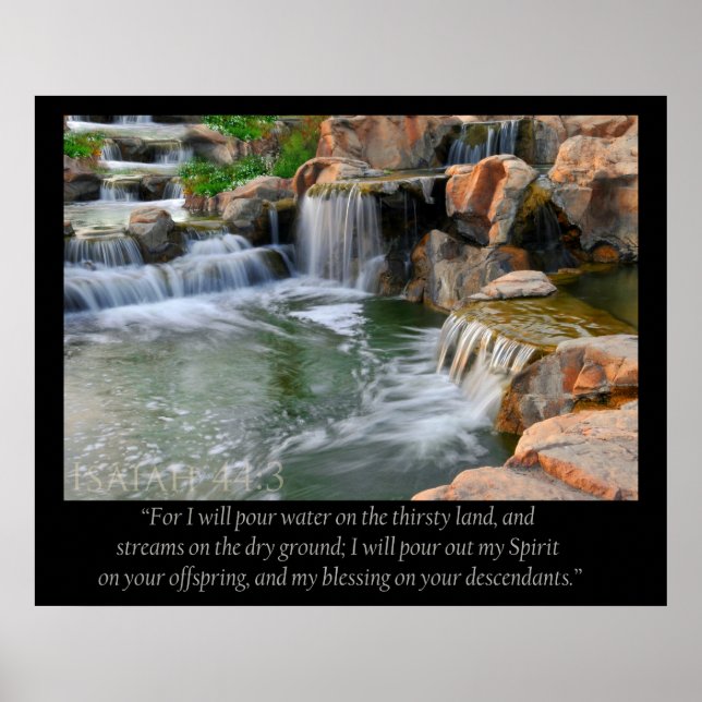 POSTER ISAIAH 44:3 (Frente)