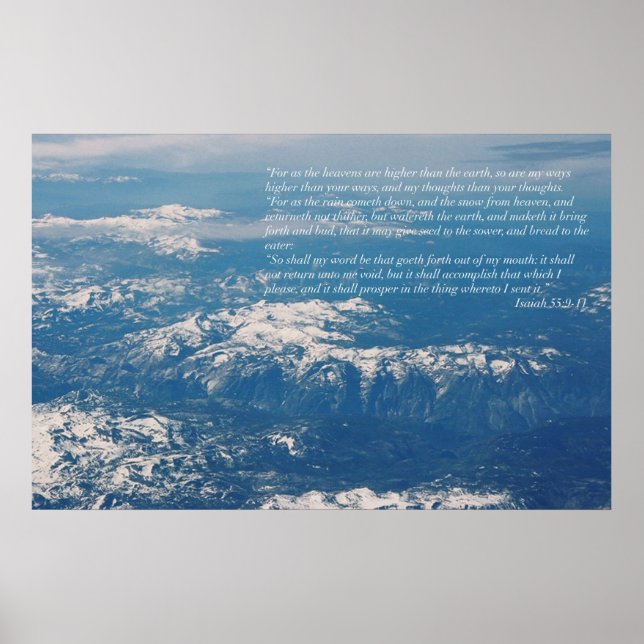 Poster Isaiah 55 (Frente)