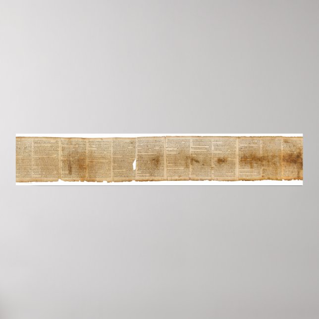 Póster Isaiah Scroll (Frente)