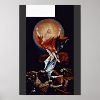 Póster Isenheim Antigo Altar Altar No Antonine Isenhe