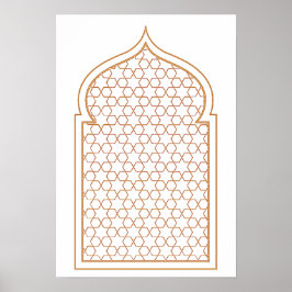 Poster Islamic Geometric Wall Art