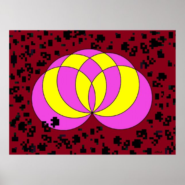 Poster Isolated Spiralina Field (Frente)