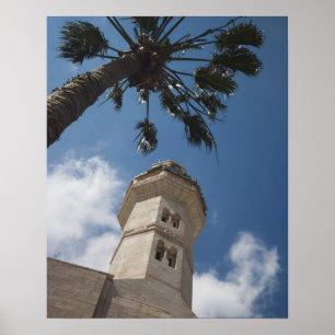 Póster Israel, Cisjordânia, Belém, Mesquita de Omar
