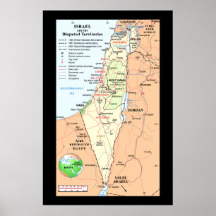 Poster Israel - compreendendo as disputas do limite