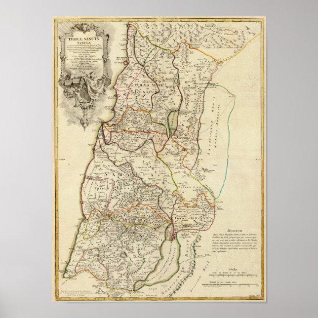 Póster Israel e Palestina (Frente)