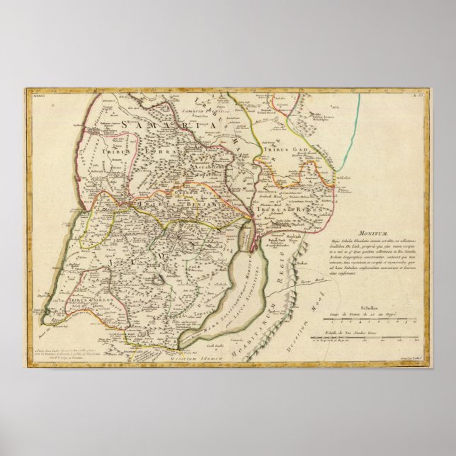 Póster Israel e Palestina (Frente)