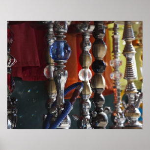 Póster Israel, Tel Aviv, Jaffa, canalizações de água d