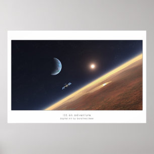 Póster ISS na aventura