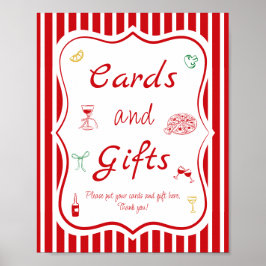 Poster Isso é Amor Cartões e Presentes para Chá de Panela