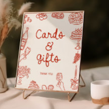 Isso é mais cartas e presentes vermelhos ilustrado