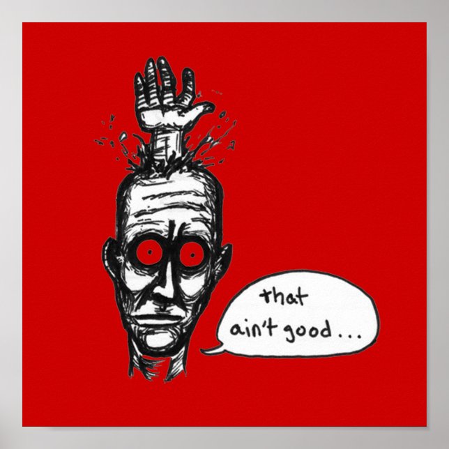 Póster Isso não é bom (Frente)