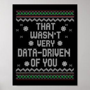 Poster Isso não foi muito motivado por dados de seu Natal