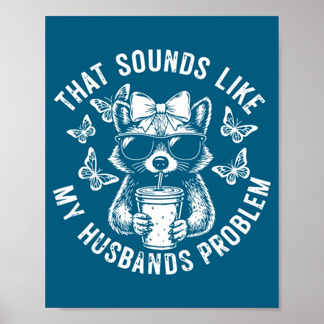 Poster Isso soa como o problema do meu marido, esposa eng (Frente)