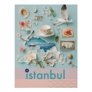 Póster Istambul Na Minha Mente Poster