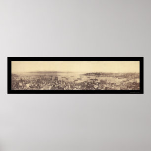Póster Istambul Turquia Foto 1876