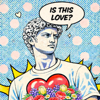 Poster Isto é Amor? Pop Art Clássica