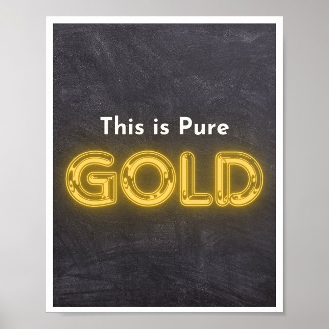 Poster Isto é Dourado (Frente)