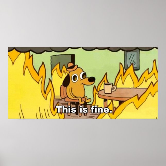 Poster Isto é finememe (Frente)