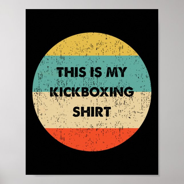 Poster Isto É Meu Kickboxing  (Frente)