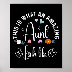 Poster Isto É O Que Uma Tia Incrível Se Parece Com A Famí