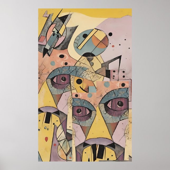 Poster Isto não é Tiki - Ken Gage Surreal Art (Frente)