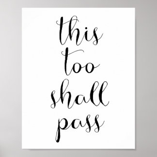 Poster Isto também passará