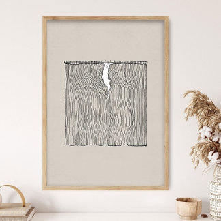 Poster It Is Finished, Veil is torn, Matthew 27_51, Holy