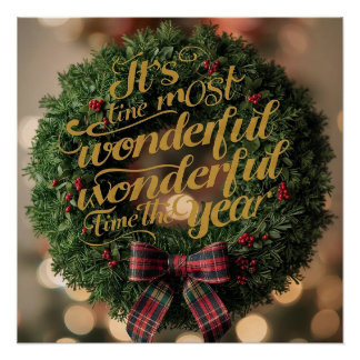 Póster “It’s the most wonderful time of the year” Poster