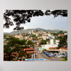 Póster Itabira, Minas Gerais, Brasil