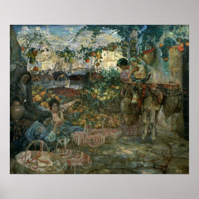 Póster Itália, 1911 (Frente)