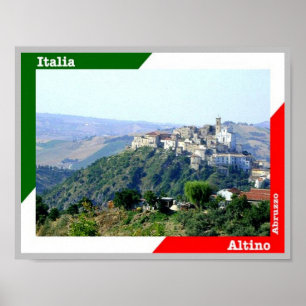 Poster Itália - Abruzzo - Altino -