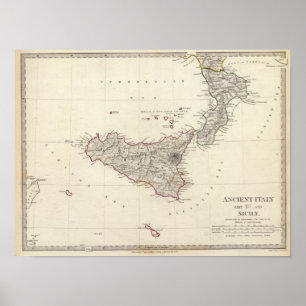 Póster Italia antiga III