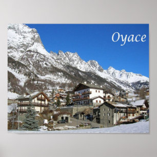 Poster Itália - Aosta Valley - Oyace -