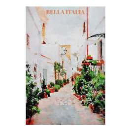 Póster ** Itália AP12 Street Vegetais Poster de Potência