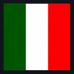 Poster Itália Bandeira País Italiano País Terra natal<br><div class="desc">Arte de bandeira italiana para homens,  mulheres e crianças.</div>