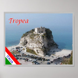 Poster Itália - Calábria - Tropea -